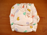 Absorbitalls Organic Cotton Sherpa Diaper- Teddy Bear Print