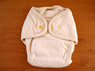 Grow With Me One Size Organic Cotton Diaper in Natural