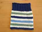 Navy Seafoam 100% Merino Wool